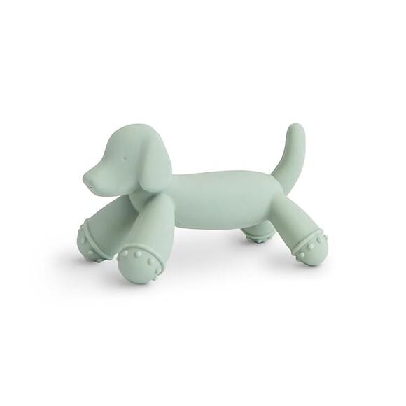 Silicone Baby Teether Toy Dog Figurine Unisex Safe Soft BPA Free Teething Aid - Picture 1 of 7